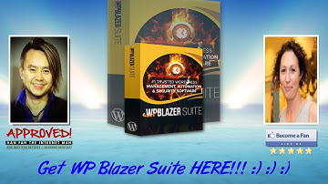WPBlazer Suite Sales Video - get *BEST* Bonus and Review HERE!