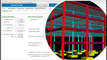 Foundation Design Example via RAM Structural System, results verifications via ENERCALC.