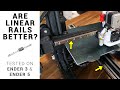 Linear rails guide and test on Ender 3 and Ender 5