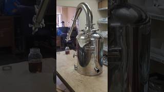 Our 4 Inch Traditonal Still Is A Beast. 1 gallon per hour of high quality, flavorful whiskey.
