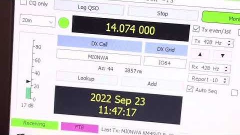 FT8 with the Xiegu G90