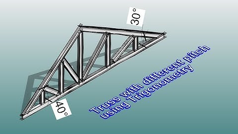 Everyday Revit (Day 327) - Truss family with different pitch using Trigonometry