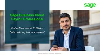 Sage Business Cloud Payroll Professional  feature enhancement screenshot 2