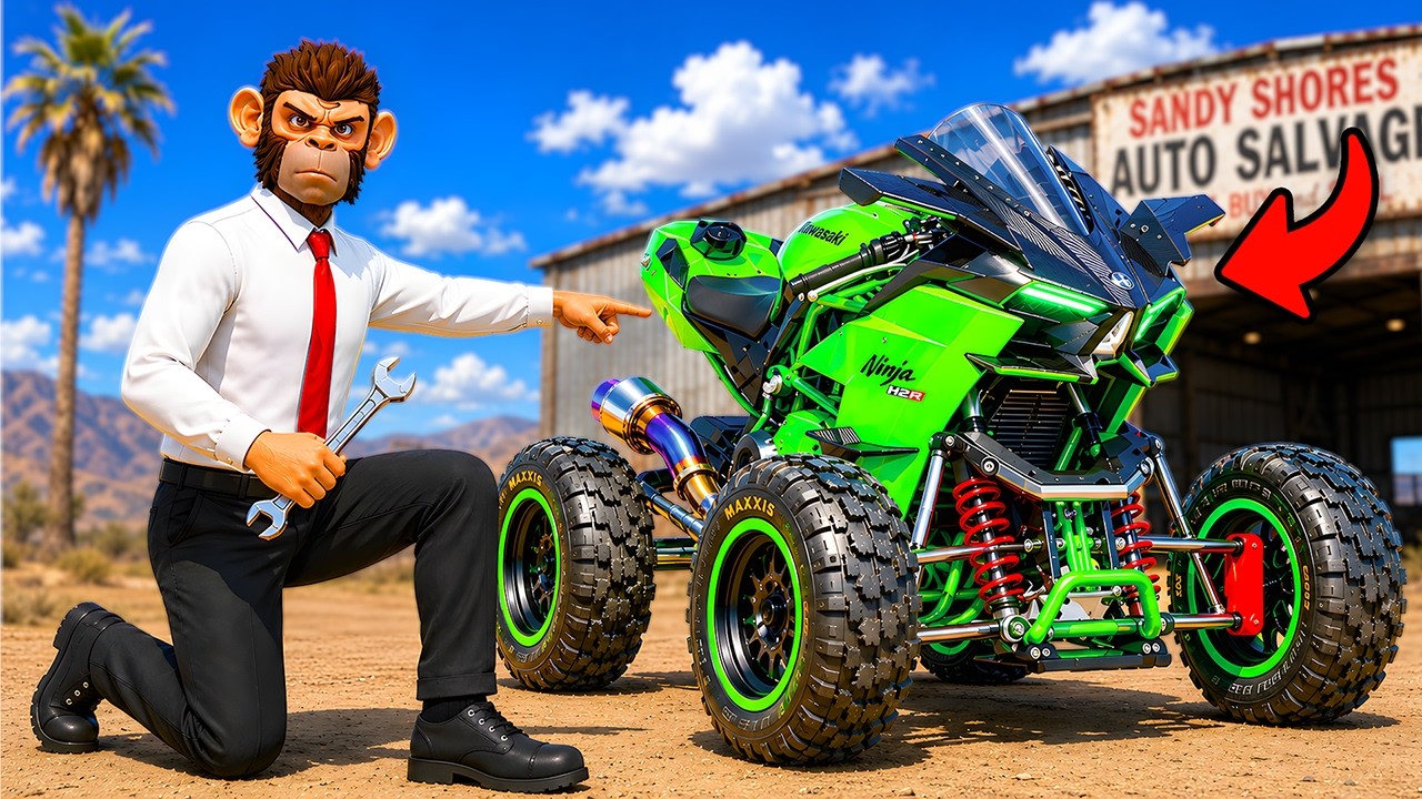 Restoring Ultra Rare Kawasaki Ninja H2R sa GTA 5