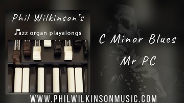 C Minor Blues - Mr PC - Jazz Backing Track
