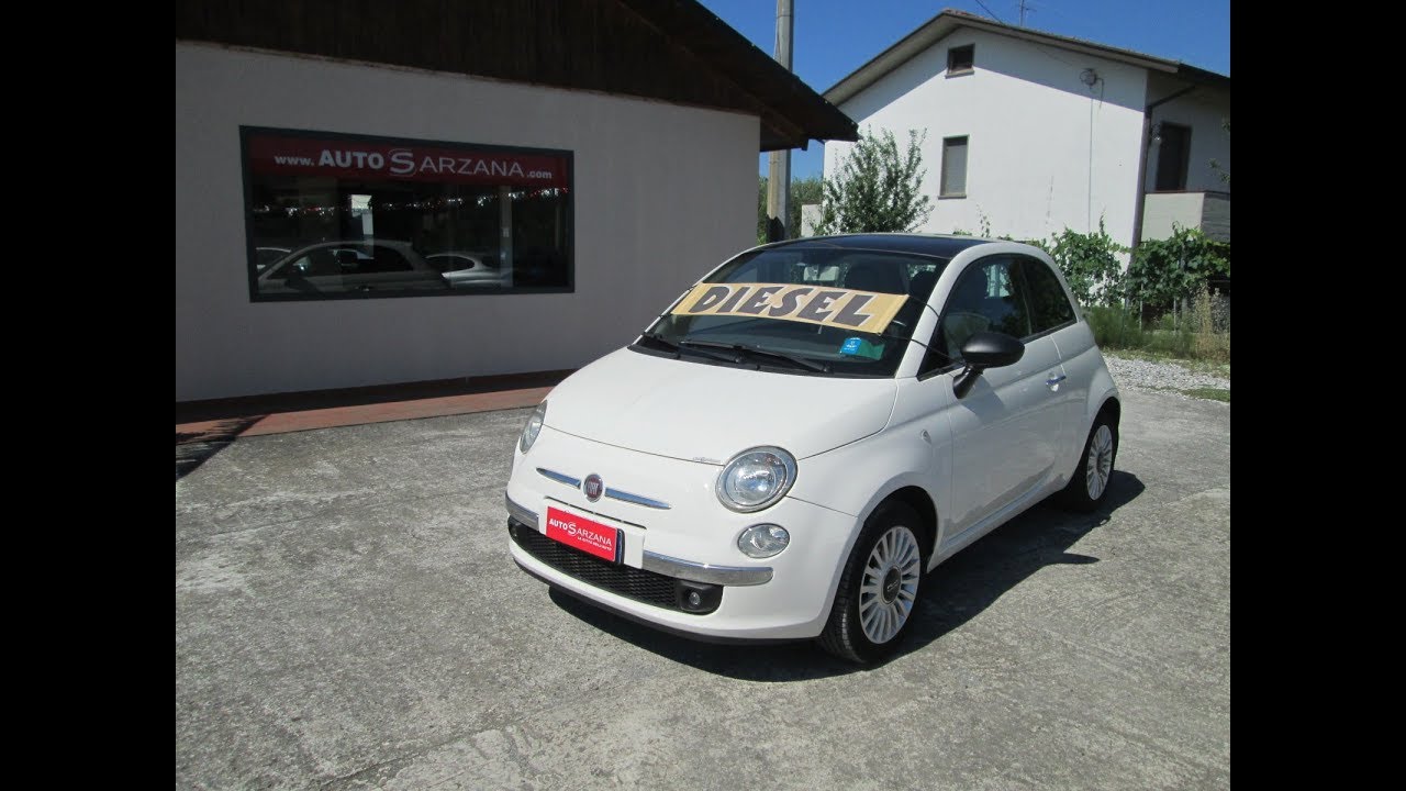 Fiat 500 1.3 Multijet 16V 75 CV Lounge YouTube