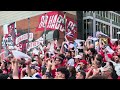 Habs Fans Cheer As Montreal Canadiens Goalie Jakub Dobes Skates Onto The Ice For Game 4