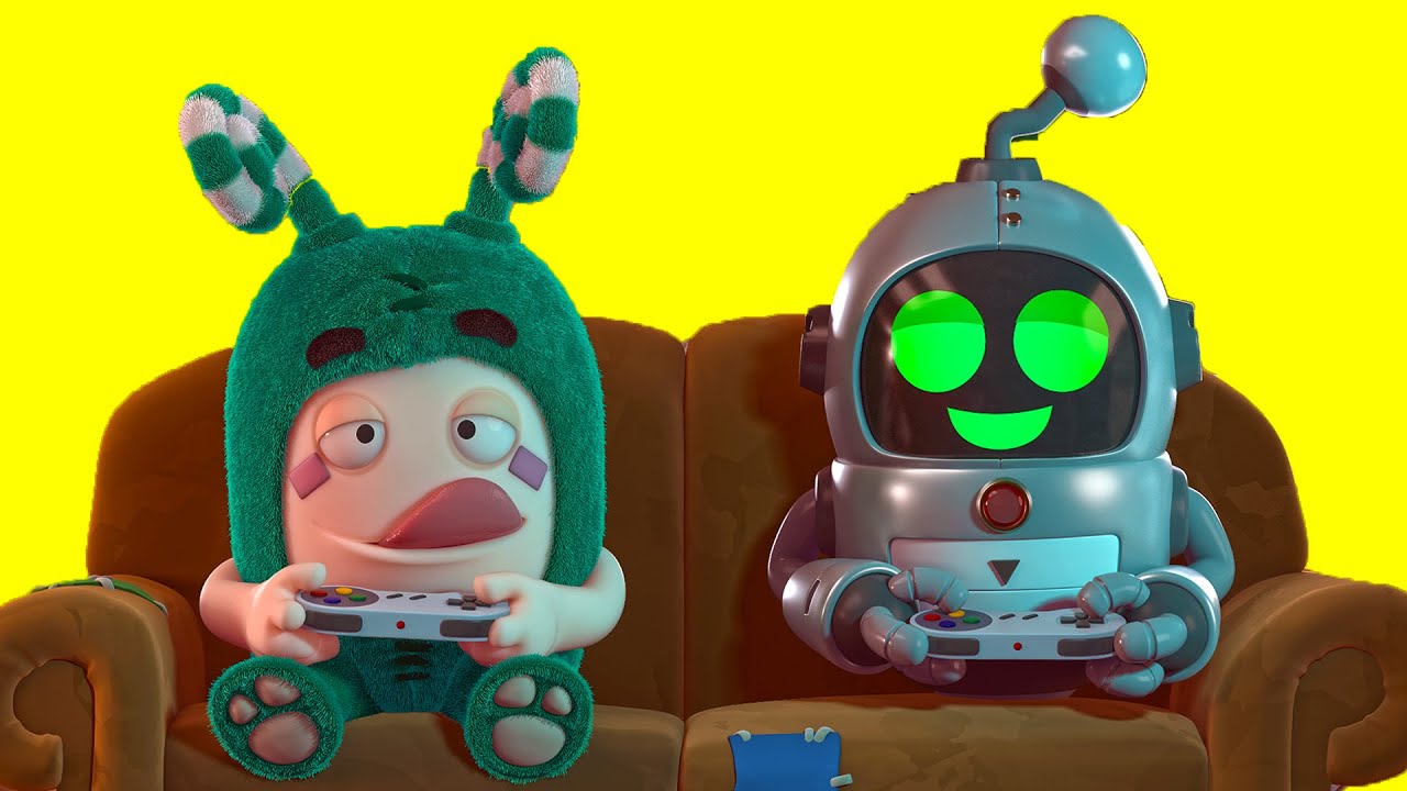 Oddbods Zee and his Robot Friend | Cartoon for Kids | Kartun Lucu Untuk Anak-Anak