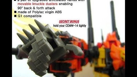 Transformers Predaking (CDMW-23 Hands) - Part 5