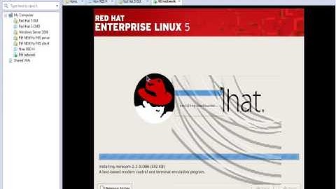 How to install RED Hat linux through CD ROM and USB
