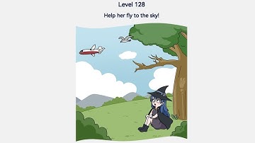 Brain Out 2 Level 128 Help her fly to the sky Walkthrough Solution