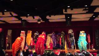 Lion Dance Performance For Miss Vietnam 2016