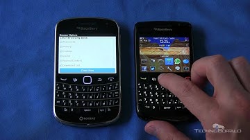 BlackBerry 9900 vs. BlackBerry 9780