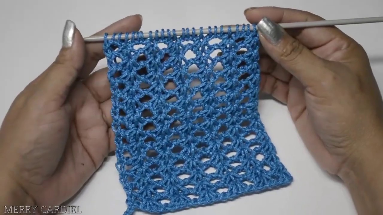 COMO TEJER HERMOSO PUNTO TUNECINO