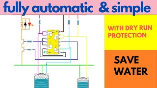 Water Level Controller with Dry Run Protection