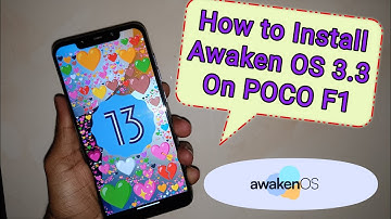 POCO F1 Android 13 | Install Official Awaken OS 3.3 | Full Detailed Tutorial #pocof1 #techshots