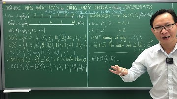 TOÁN 6 - CHƯƠNG 1 - BÀI 12 - BỘI CHUNG VÀ BỘI CHUNG NHỎ NHẤT - THẦY KENKA