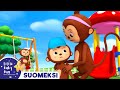 Viisi pientä apinaa | Little Baby Bum suomeksi – Lastenlaulut