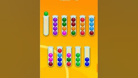 Ball sort-Bubble sort puzzle Game Master level 43