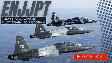 Euro-NATO Joint Jet Pilot Training Program - Fly along with us!