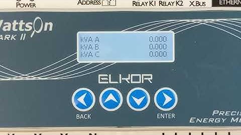 Changing "Energy Integer Divider" setting on WattsOn-Mark II using the LCD