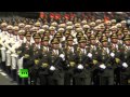 Китайские солдаты на Красной Площади в Москве 军队 / Chinese soldiers on Red Square in Moscow,Russia