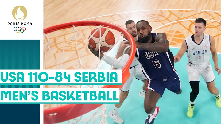 Serbia vs USA | Men's basketball group stage | #Paris2024 Highlights