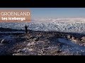 Groenland  les icebergs