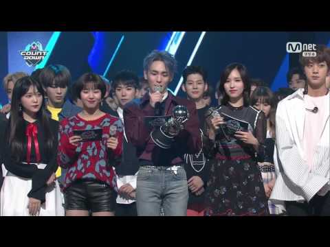 방탄소년단 엠카운트 다운 봄날 1위