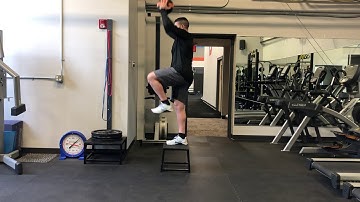 Matthew Ibrahim | MB Planted Step-Up w/ Knee Drive & Overhead Press