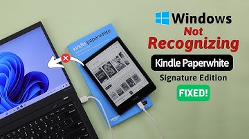 Kindle Paperwhite SE: Not Showing Up on Windows 11! [Fixed]