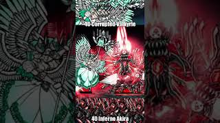 40 Inferno Akira Vs 40 Corrupted Valkyrie ４０体のインフェルノアキラ Vs ４０体の堕落したヴァルキリー バトルキャッツスター5000