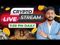 Live Bitcoin Trading | BTC, ETH & Altcoins Action (25 Feb )-Delta exchange India
