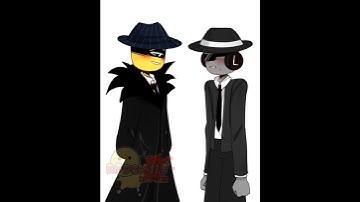 👀 Eye Contact~//Doublefedora//💛🩶#forsaken #alightmotion #animation  #roblox #edit