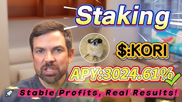 🚀 Real Solana KORI staking experience — full walkthrough to stable 3024.61% high yields with no risk