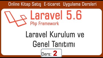 2 Laravel E Ticaret Kurulum ve Genel Tanitim