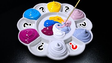 How To Making 13 New Colors from 6 Primary Colors | Color Mixing