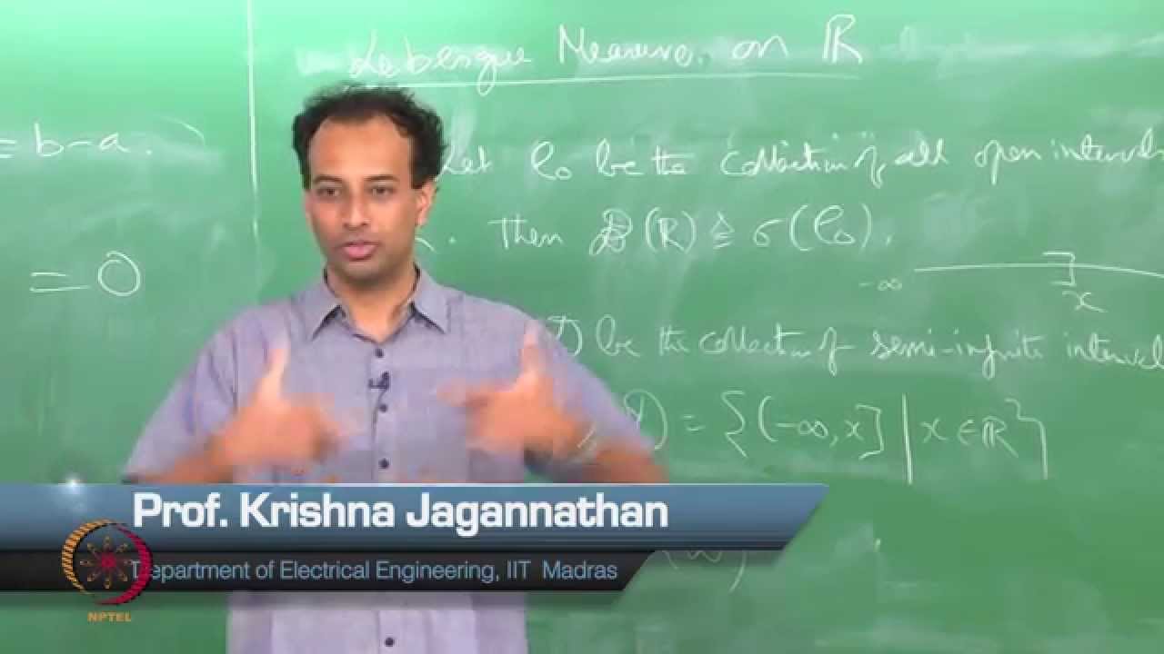 Mod-01 Lec-10 BOREL SETS AND LEBESGUE MEASURE-2