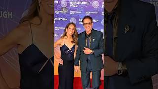 Robert Downey Jr & Susan Downey shining together at the event ✨❤️ #robertdowneyjr