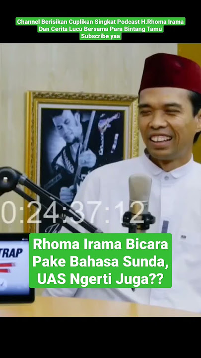 Rhoma Irama Bicara Pake Bahasa Sunda, UAS Ngerti Juga ?? #shorts #rhomairama #ustadzabdulsomad