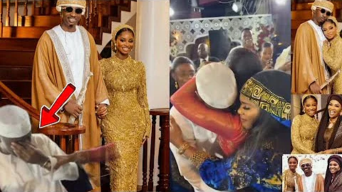 Beautiful moment Iyabo Ojo Daughter and her husband Juma Jux br0ke into the téars on their wedding❤️