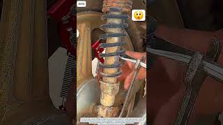 Genius Mechanic Hack to Compress Shock Springs Instantly! 🤯