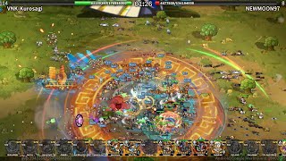 Mini Warrior Reborn. Giao Lưu Đội Hình Với Newmoon, 135M Vs 140M