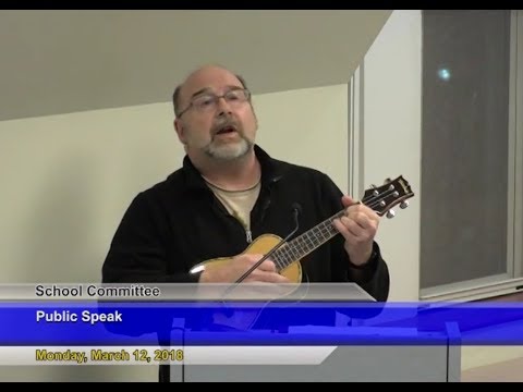 Man with ukulele prompts testy exchange at Natick meeting