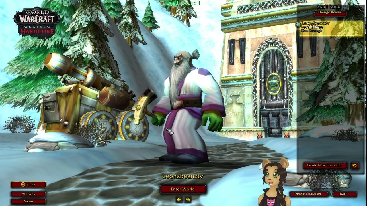 Classic Hardcore Challenge Day 4 A Tale of Priests and Paladins 