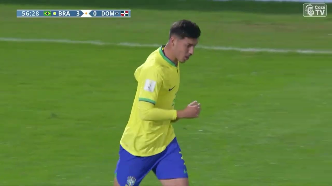 GOOOOL DO BRASIL! JEAN PEDROSO FAZ O TERCEIRO NA REPÚBLICA DOMINICANA PELA COPA DO MUNDO SUB-20!