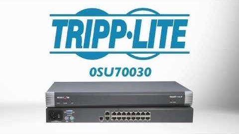 Minicom by Tripp Lite 16-Port Remote KVM Switch 0SU70030