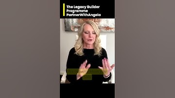 The Legacy Builder Programme PartnerWithAngela