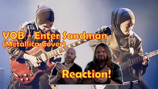 Musicians react to hearing Voice of Baceprot -Enter Sandman (Metallica Cover)!