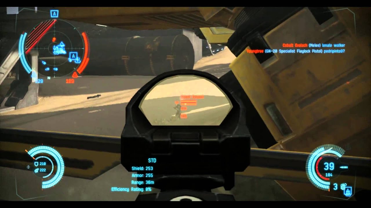 Dust 514 - Domination with Scrambler Rifle and Flaylock Pistol